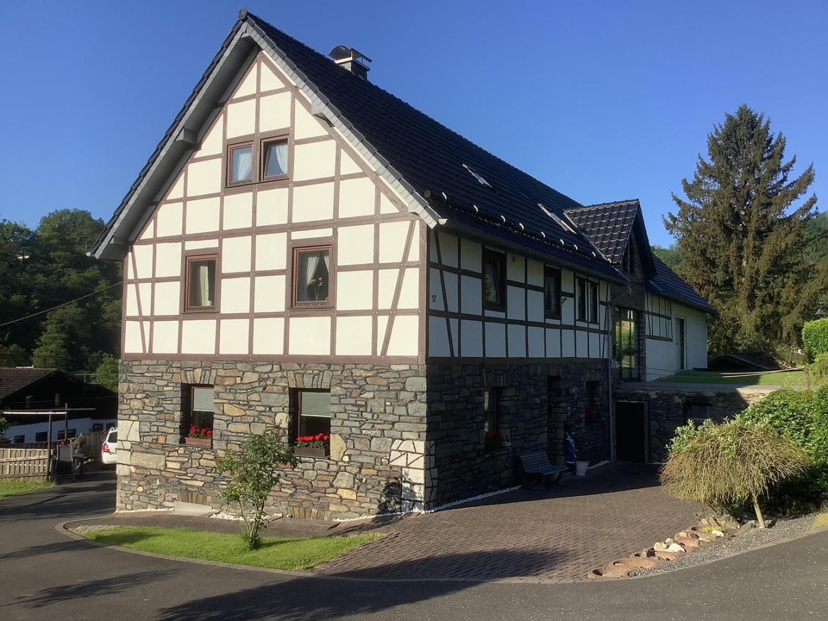 Berg Blick Eifler Bauernhaus Modern Restauriert Simmerath Kültér fotó